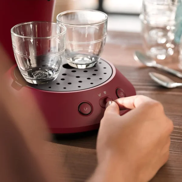 Senseo Original Plus CSA210/20 Machine à café à dosettes (sélection de la puissance du café, technologie Coffee Boost, en plastique recyclé), menthe – Image 5