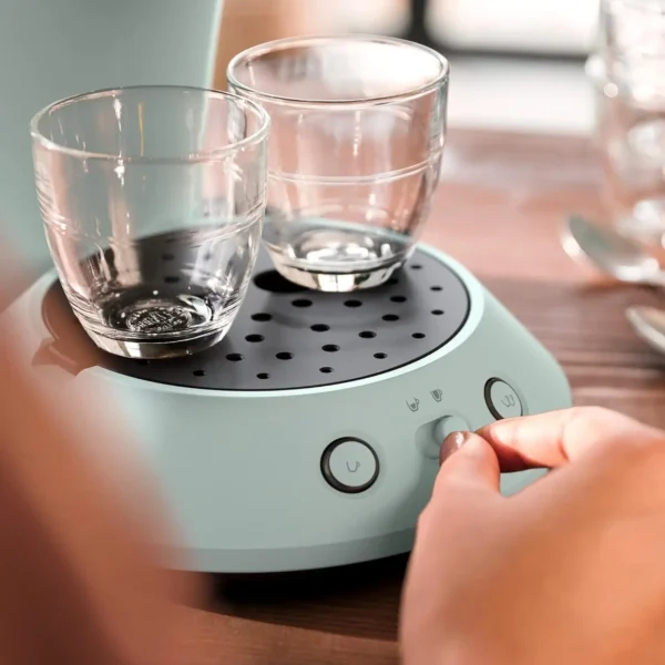 Senseo Original Plus CSA210/20 Machine à café à dosettes (sélection de la puissance du café, technologie Coffee Boost, en plastique recyclé), menthe – Image 3